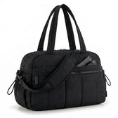 Geweo Reistas Handbagage 40x30x20 - Weekendtas dames - handbagage vliegtuig -handbagage tas voor ryanair transavia - Zwart