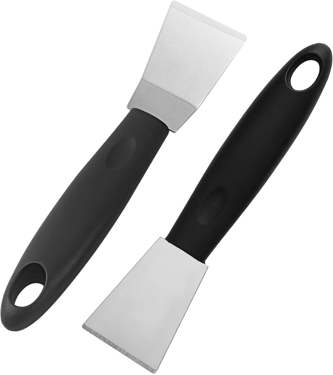 Professionele 3D Printer Spatula Set van 2 Stuks, RVS Schraper voor 3D Printen, Ideaal voor Harsverwijdering en Reparaties, Handige Gereedschappen voor 3D Printing