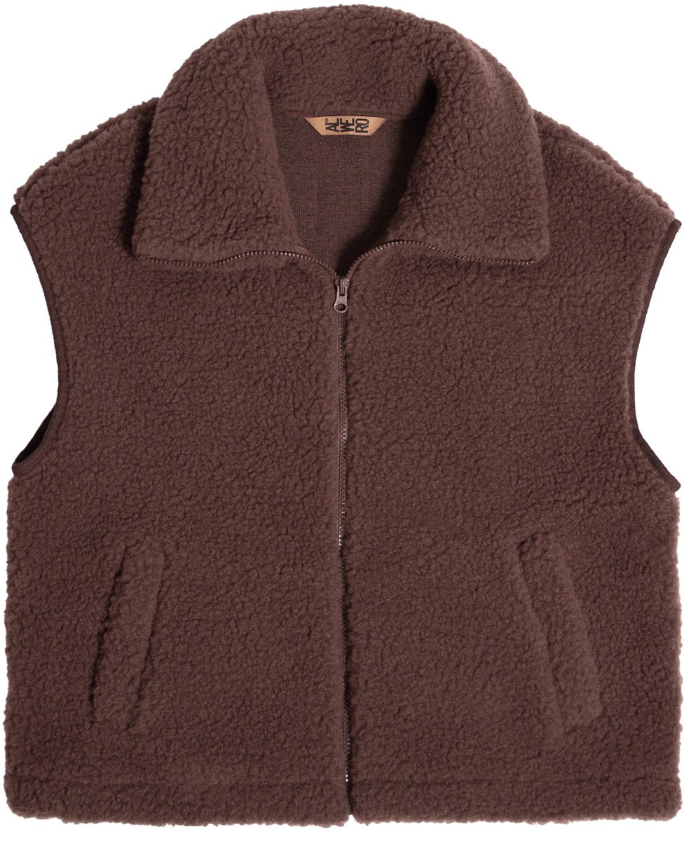 Alwero bodywarmer isla light Bruin