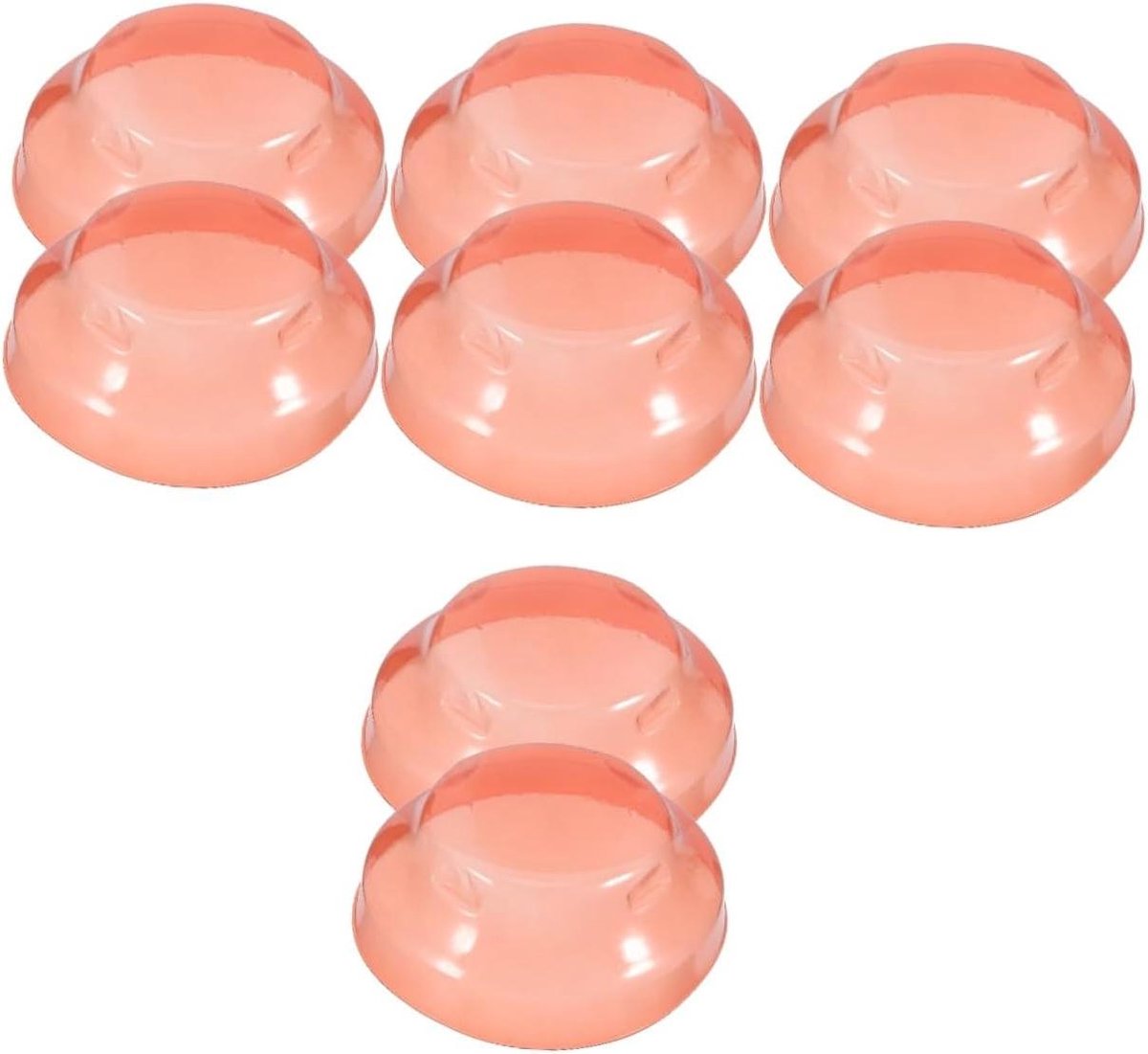 Rookmelder Beschermhoes - Alarm Kap - Stof Vrij Houden - Veelzijdig Gebruik - 10x10x3.8cm - Oranje