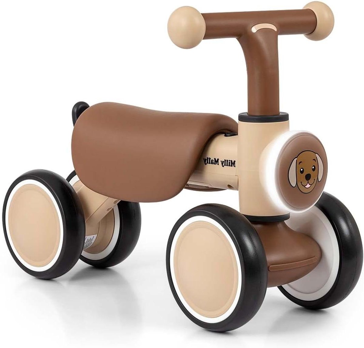 Kinderdrager - Peuterdrager - Spelen en Ontdekken - Dierendesign met Geluid - 54 x 39 cm - Beige