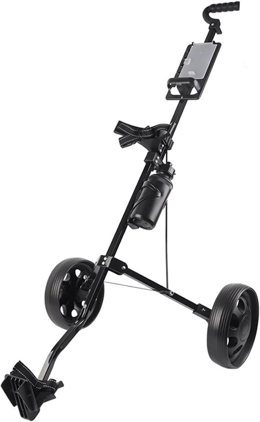 Golf Trolley - Golftrolley Duwkar - Golfen op de baan - Opvouwbaar en stabiel — afbeelding 5