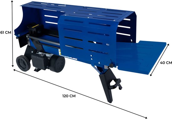 T-Mech Houtklover - 5 ton splijtkracht - 370 mm maximale houtlengte - 2000 W/230 Volt houtsplijter houtkloofmachine van T-Mech — afbeelding 5