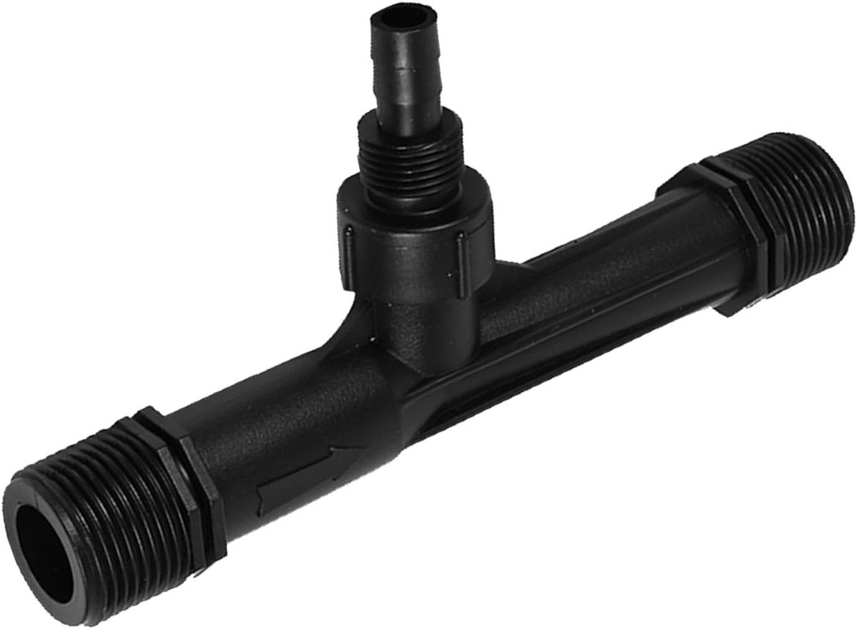 SnelShoppen - Irrigatiefertilizer Injector Venturi Mixer Apparaat voor Tuin Irrigatiesysteem met 1" BSP Aansluiting - Duurzaam POM Kunststof, Efficiën