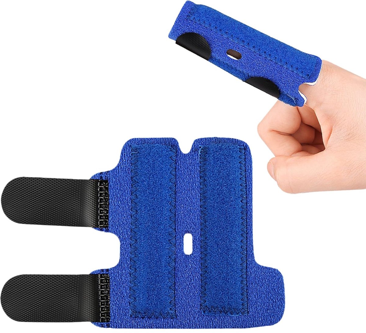 Finger splint - Adjustable - Finger brace - With double-sided aluminium strip - Trigger finger splint - ShopVlot