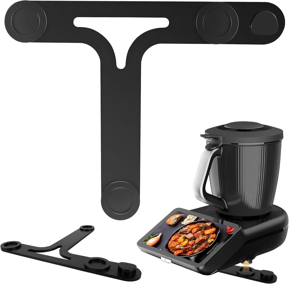 Sliding Board Accessoire voor Thermomix TM7 - Antislip Bescherming en Eenvoudig Verschuiven op Alle Oppervlakken, Ideaal voor Keuken en Kookgemak
