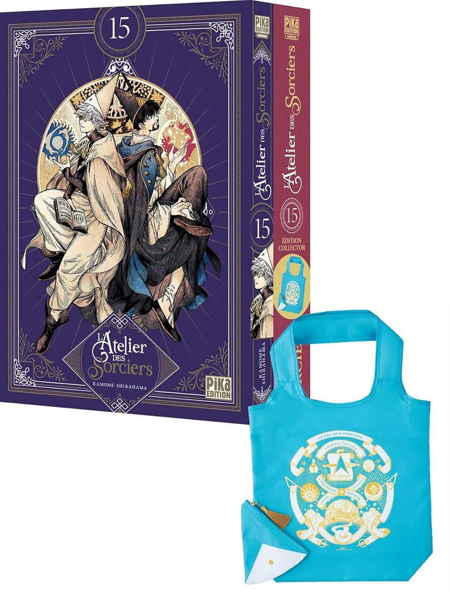 SnelShoppen - L'Atelier des Sorciers T15 - Collector Editie - Fantastische Manga - Magie, Avontuur, Hardcover, 15e Deel - Perfect voor Boekenliefhebbe