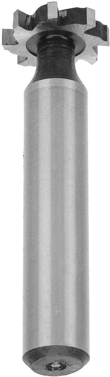 Allecto Plus - T-gleuffrees voor halfronde spiebaan, HSS-hogesnelheidsstaal, 3 x 16 x 10 mm, ideaal voor freeswerkzaamheden in industrie.