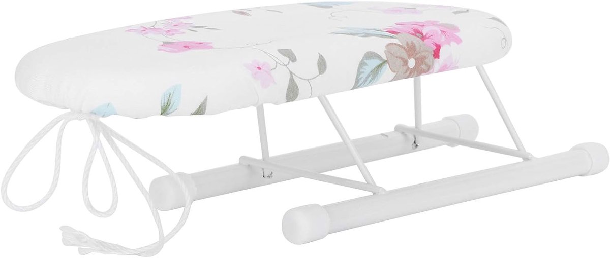 SnelShoppen - Multifunctionele Mini Strijkplank Vouwbaar voor Mouwen en Kragen - Strijktafel met Verwijderbare en Wasbare Hoes - Ruimtebesparend voor