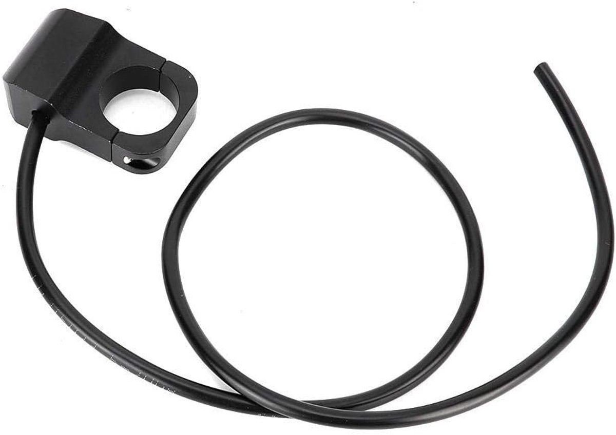 SnelShoppen - 25mm Motorfiets Stuurkoplamp Schakelaar met Waterdicht en RVS Motorfiets Aanpassingsonderdelen - Perfect voor Motorliefhebbers