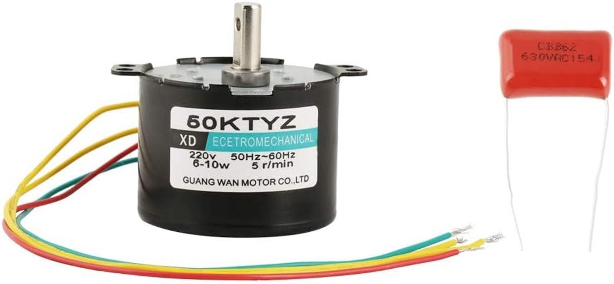 Synchronous motor 30 RPM - lage snelheid - laag geluid - ideaal voor industriële toepassingen - ShopVlot