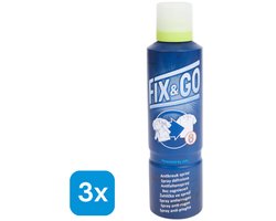 3 x Fix en GO Anti Kreuk Spray - 3 x 185ml