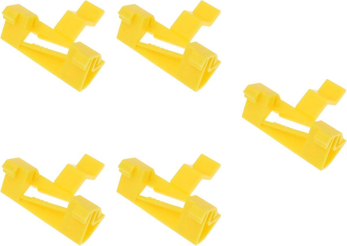 SnelShoppen - 5-delige Auto Moulding Dakruit Trim Clip 30678009 Geschikt voor Volvo S60 V70 XC70 - Duurzaam Kunststof, Vervangende Clip voor 2001-2009