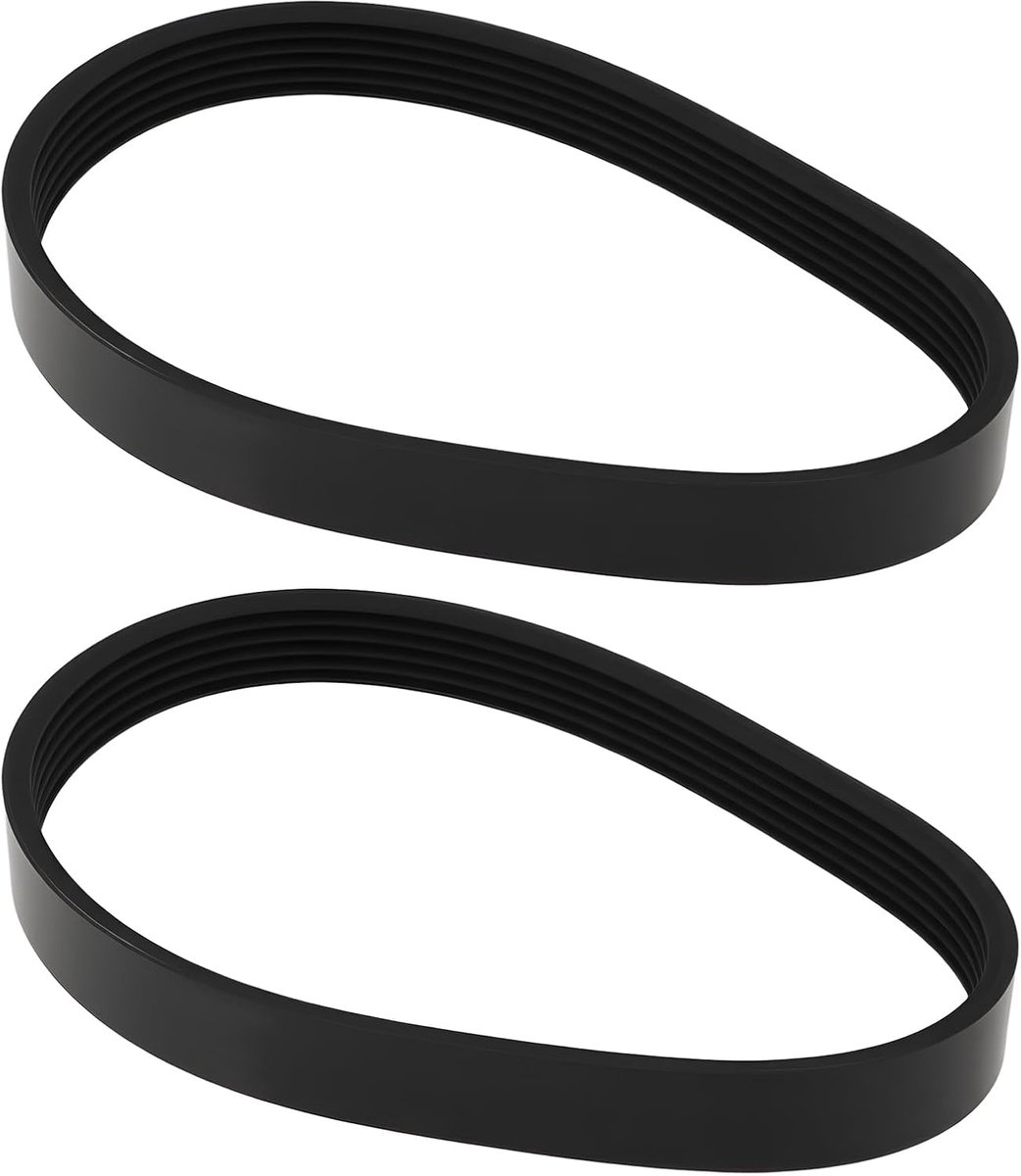 SnelShoppen - 2 stuks tafelzaag aandrijfriem 6PJ365 365x14x3,5mm met 6 ribben voor optimale grip, rubber composietmateriaal, geschikt voor zaagmachine