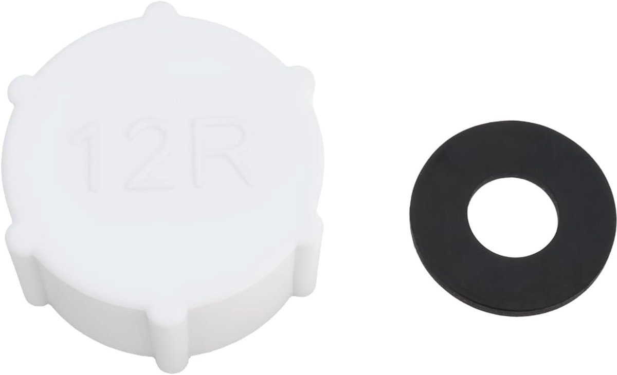 SnelShoppen - 1Set Zwembad Zandfilterpomp Afvoerventielkap met O-Ring 11456 11385 Geschikt voor SF80110-2 Zandfilterpomp - Waterdicht en Duurzaam