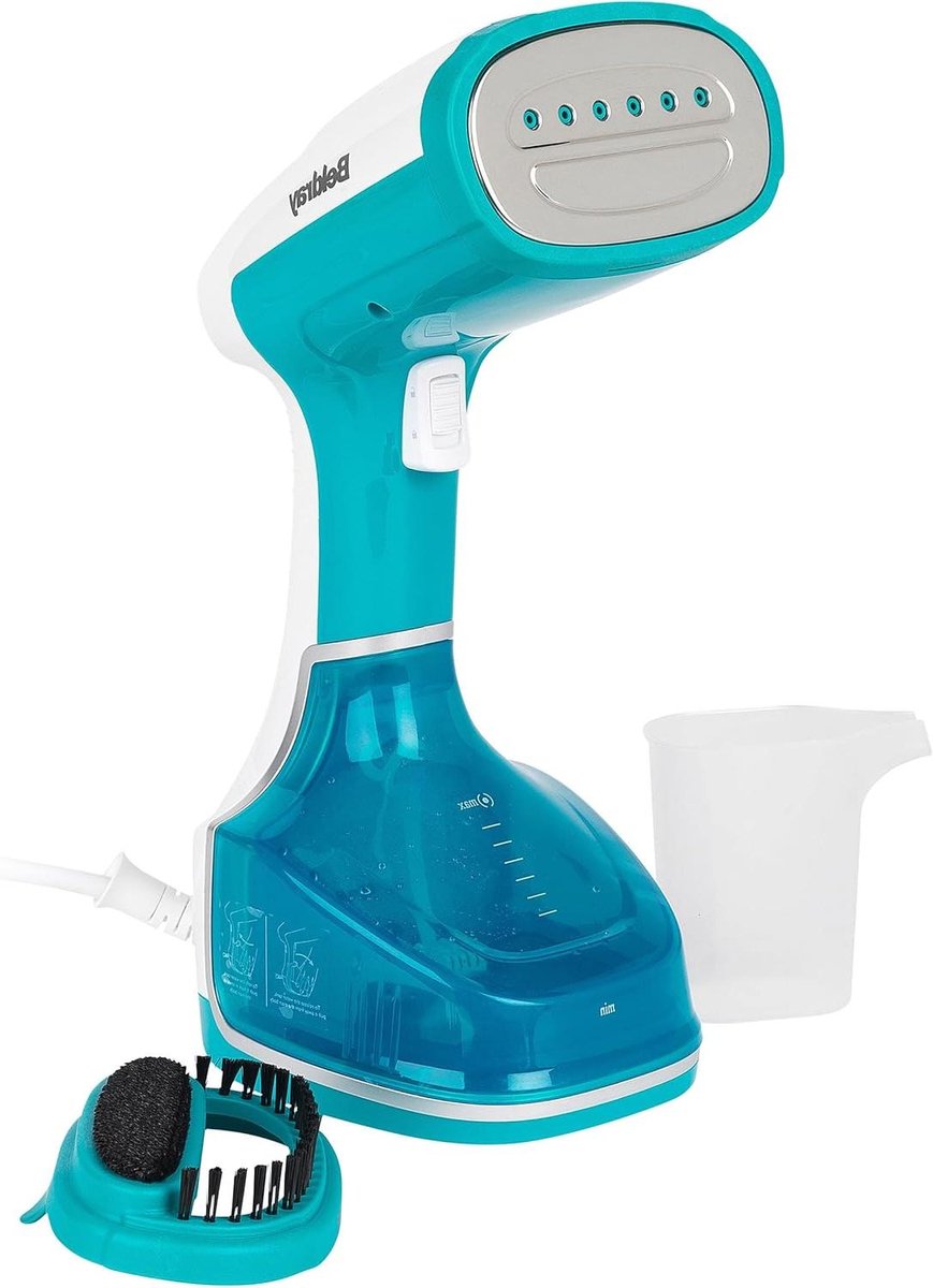 Handstomer - Kledingstomer - Kreukels Verwijderen - Snel Opwarmend - 260 ml Tank - Turquoise