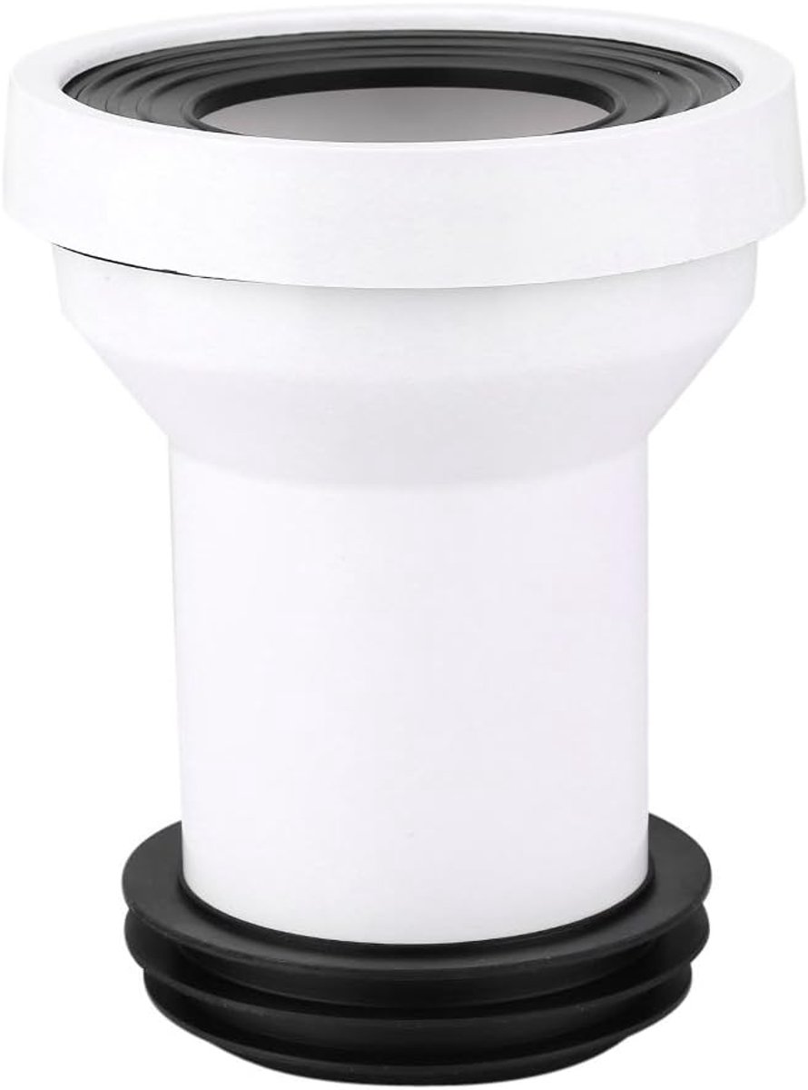 SnelShoppen - Toilet Aansluitset, Toilet Aansluitslang Kunststof Afvoerbuis Installatie Seal Verbinding Accessoires Connector