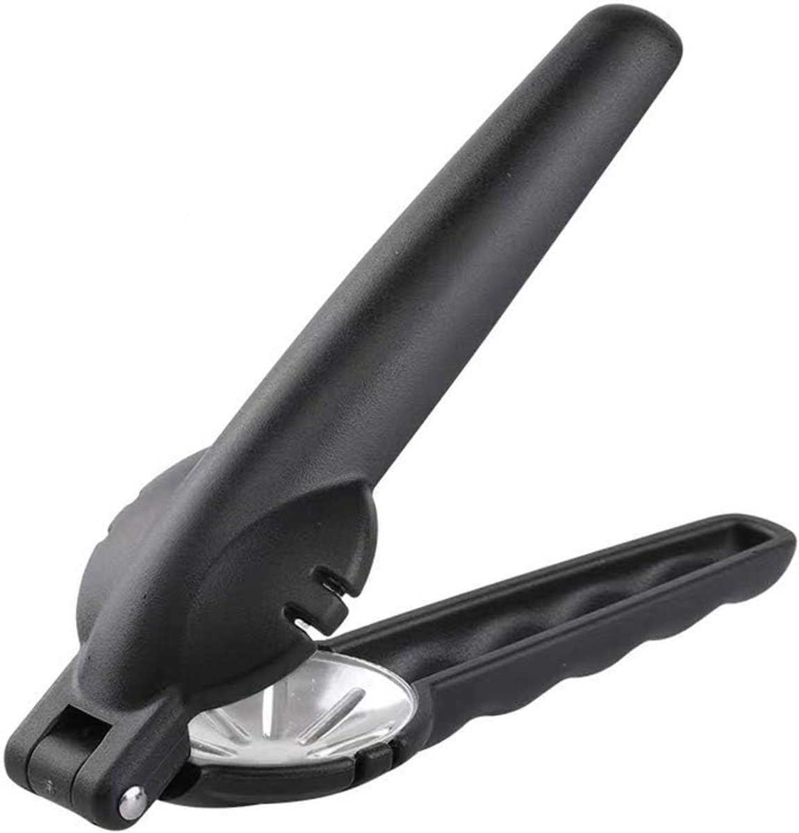 SnelShoppen - Multifunctionele Notenkraker, Chestnut Cutter, Walnoot Opener, RVS & ABS, Handzaam 17x5.5CM, Zwart, Perfect voor Keuken, Feest en Campin