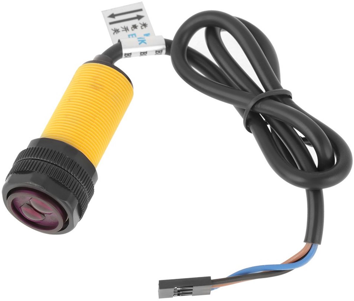 SnelShoppen - Infrared sensor switch E18-D80NK - Verstelbare infraroodsensor voor obstakelvermijding met lange detectiebereik voor robots en machines