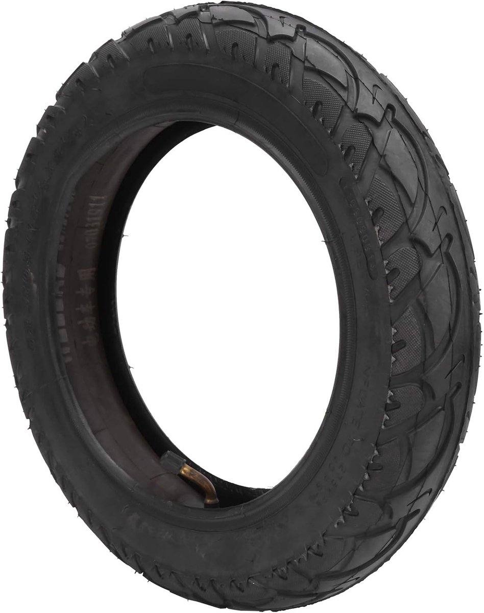 SnelShoppen - 12 inch 1/2x2 1/4 fietsband en binnenband explosiebestendig lekvrij voor elektrische opvouwbare fietsen met hoge grip