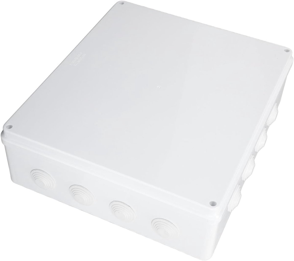 SnelShoppen - Waterdichte Elektrische Aansluitdoos Binnen Buiten Voorgeboord Elektrisch Projectdoos 400x350x120mm ABS Kunststof