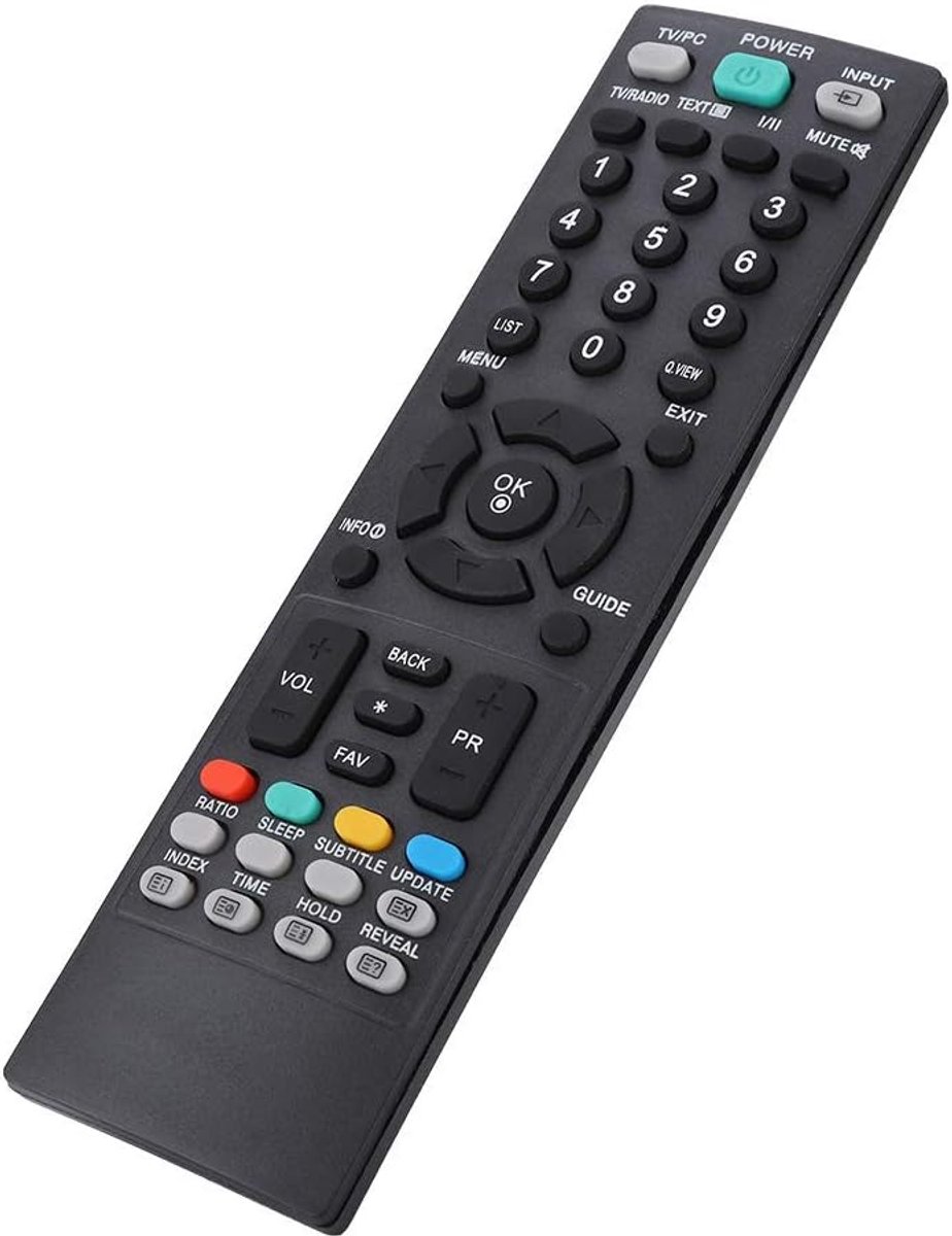 SnelShoppen - Multifunctionele Afstandsbediening voor TV, Vervangende Afstandsbediening voor LG M228WD M197WD M227WDL 19LG3000-ZA FLATRON M227WDJ M237