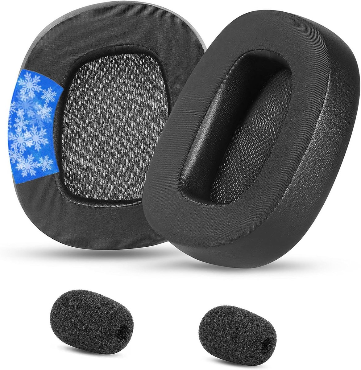 SnelShoppen - Cooling Gel Oorkussens Vervanging Compatibel met Gaming Headset Logitech G935 G933 G930 G635 G533 G430 G431 G432 G433 G35 G332 G230 G231