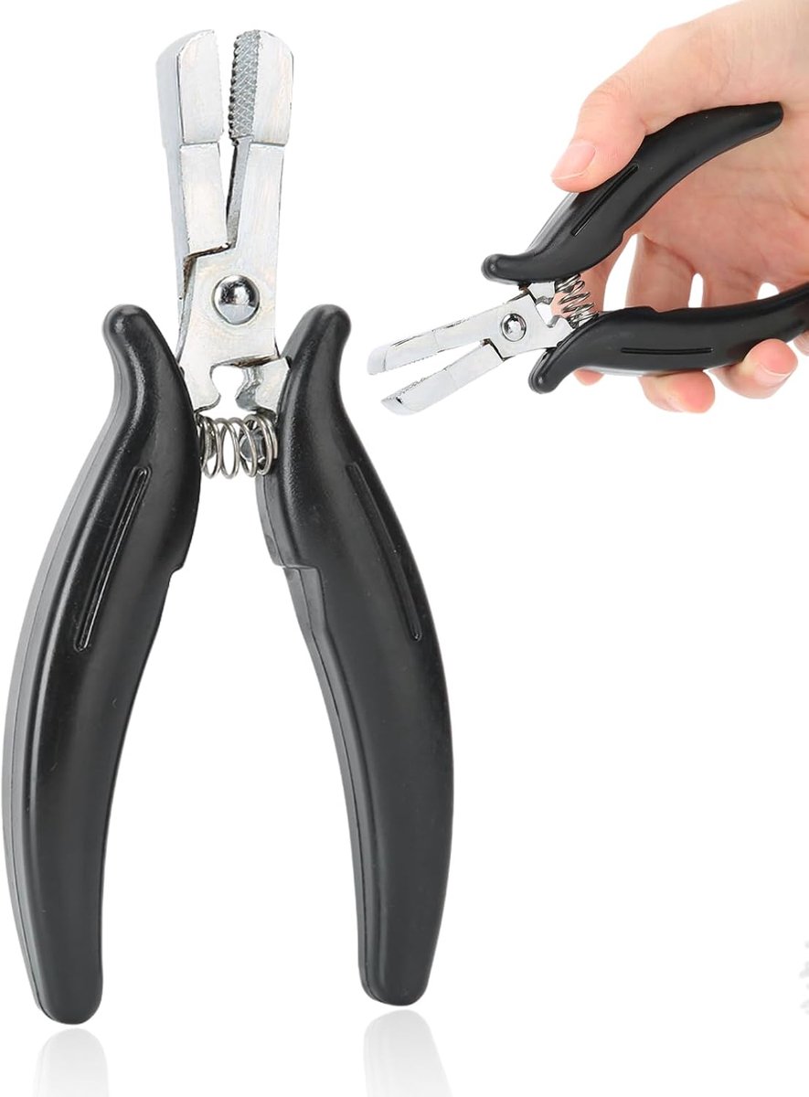SnelShoppen - Professionele Pliers voor Haarextensions met Microringen Beads - Ergonomisch Handvat, Geschikt voor Haarstyling, Makkelijk te Gebruiken