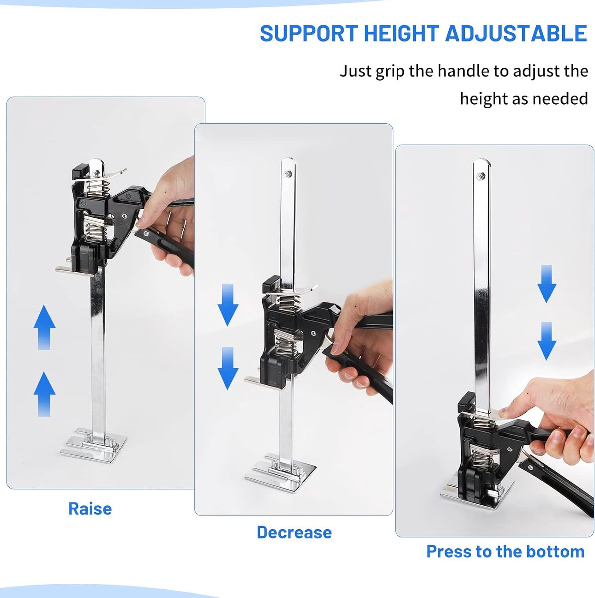 SnelShoppen - DBREAKS Werkbesparende Arm, 2 Stuks Handgereedschap Tillift, Keramische Tegels, Hoogteversteller, Multifunctionele Handheftool voor Tege