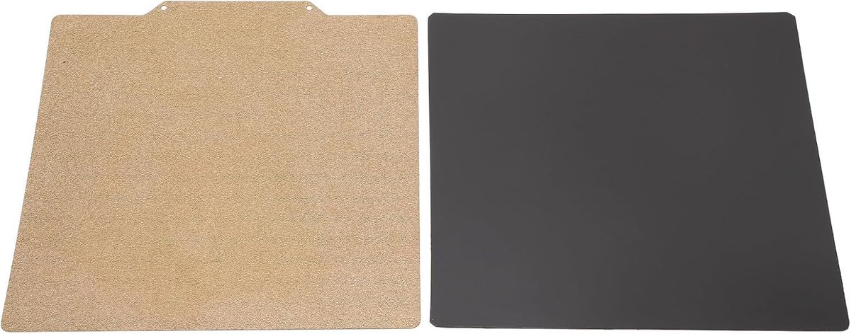 SnelShoppen - 200 X 200 Mm PEI Lente Staal Plaat voor 3D Printer Bouw Bord Dubbelzijdig Print Platform - Flexibel en Sterk Hechting voor PLA