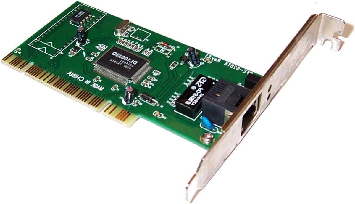 Netwerkkaart - Ethernet Adapter PCI - PC Verbinden - Automatische Snelheid Herkenning - 25 Gram - Niet gespecificeerd