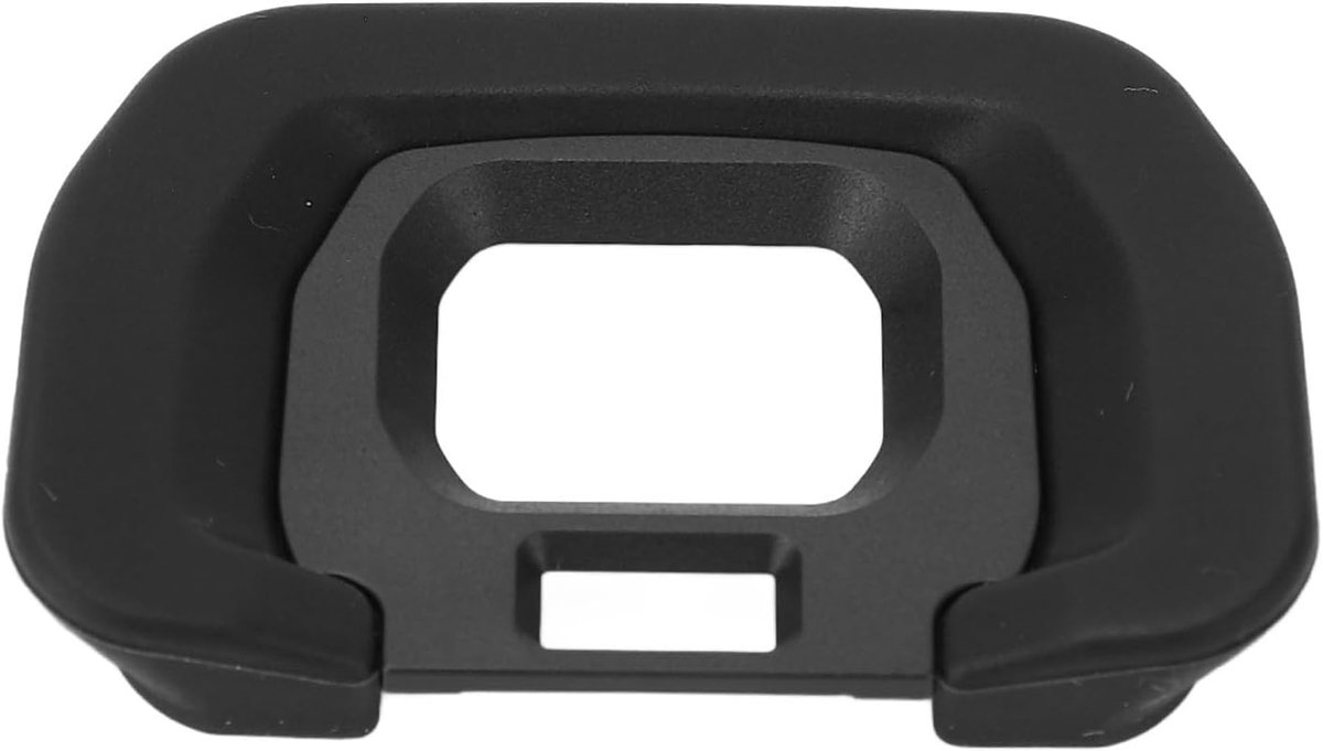 Zoeker Oogschelp - Camera Beschermer - Fotografie Bescherming - Blokkeert Licht - 7 x 5 x 1 cm - Zwart