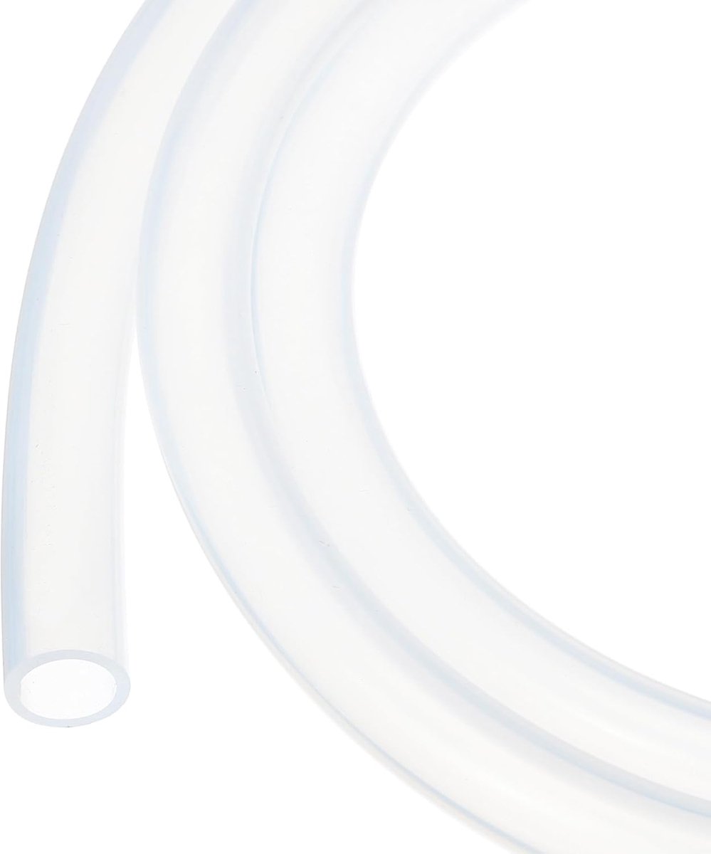 SnelShoppen - 5m Silicone Slang 10mm ID 13mm OD Duidelijke Industrieel Plastic Buizen, Geschikt voor Pomp, Sifon, Afvoer, Irrigatie en Brouwen