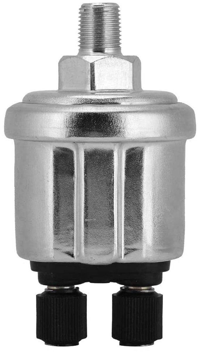 SnelShoppen - Oil Pressure Sensor Vervangende Eenheid 1/8 Inch NPT Draad 0-10 Bar voor Meter Druktransmitter - Eenvoudige Installatie, Veiligheid Verh