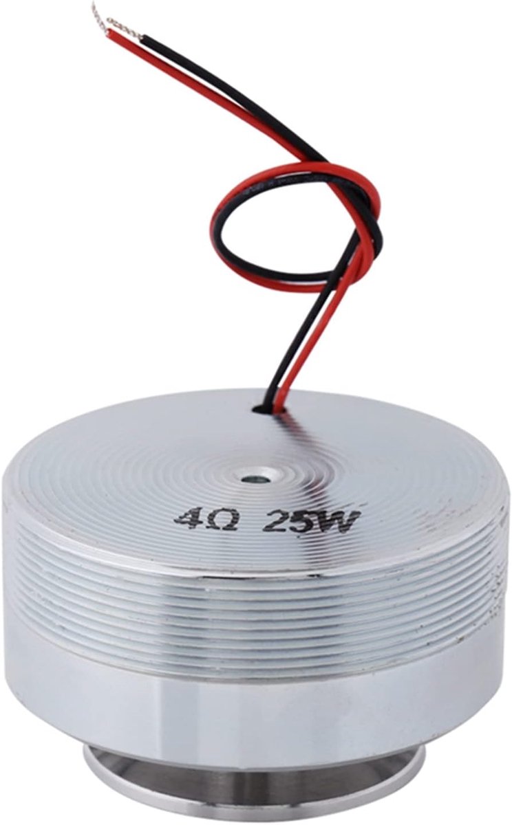 SnelShoppen - 2Pcs 50MM 2 Inch Volledige Frequentie Resonantie Luidsprekers Vibration Sterke Bas Luidsprekers voor Feest, Tuin en Camping