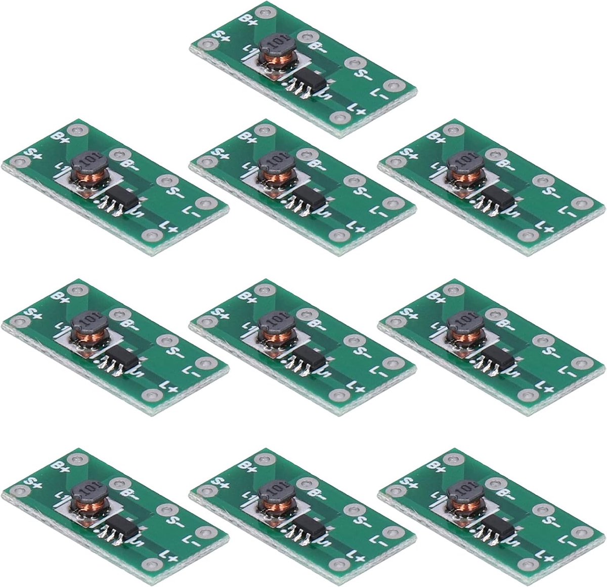 SnelShoppen - 10 stuks Zonne Lamp Circuit Board Zonne Oplaad Controller Module voor Tuinverlichting, Wegmarkering Licht, Solar Licht