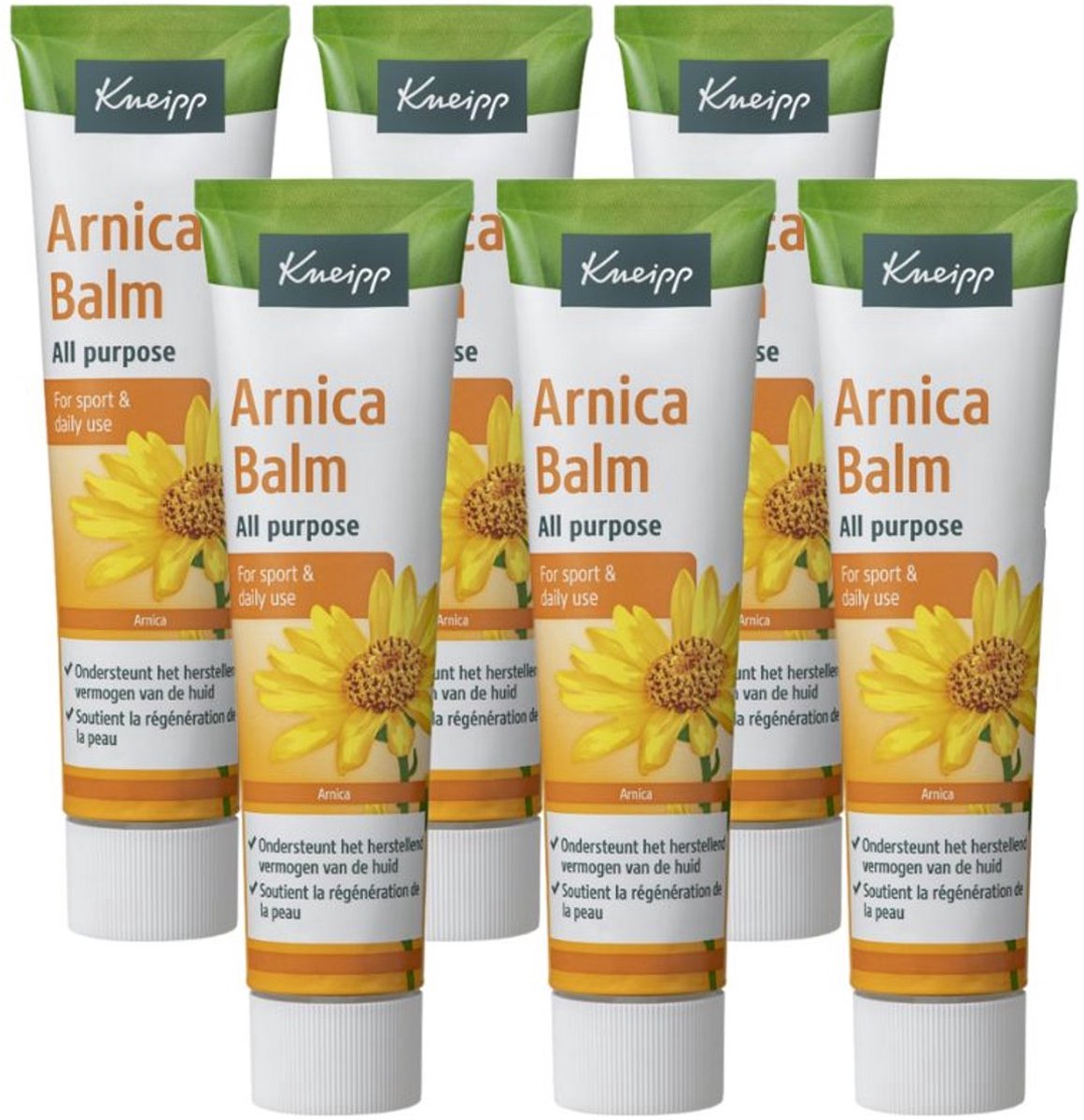 6x Kneipp Arnica all purpose zalf (100 ml)