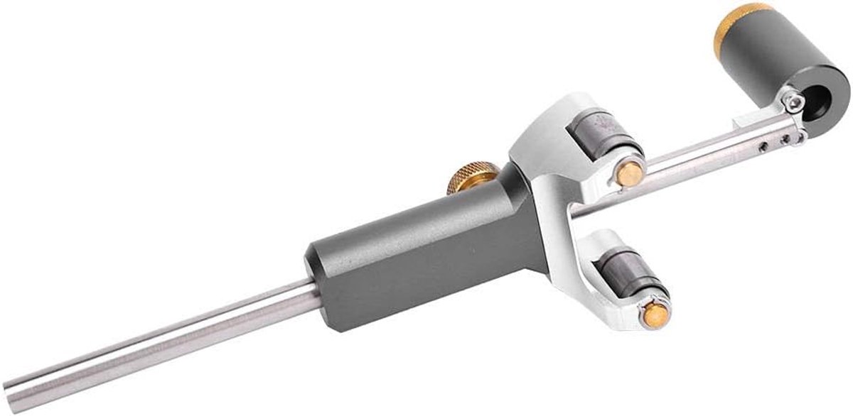 SnelShoppen - Linear Arc Scriber Tool Dual-Purpose Markeer Gauge DIY Houtbewerking Multifunctioneel Tekenlijn Gereedschap Aluminium RVS Voor Hout, Ker