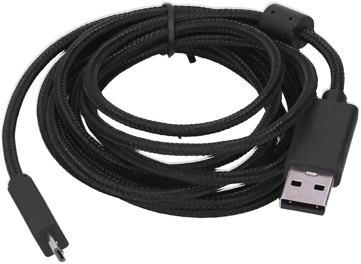 SnelShoppen - Vervangende USB Audiokabel voor G633 G633s, Aux Snoer Hooftelefoon Kabel voor G533 G933S, Hoge Geluidskwaliteit, Koper, Anti-Interferent