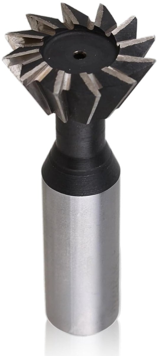 SnelShoppen - 10-35mm Dovetail Cutter Frees 45°/60° HSS End Mill CNC Bit - 12mm Snijdiameter voor Dovetail Sleuven, Hoogwaardige Frees voor Precisie B
