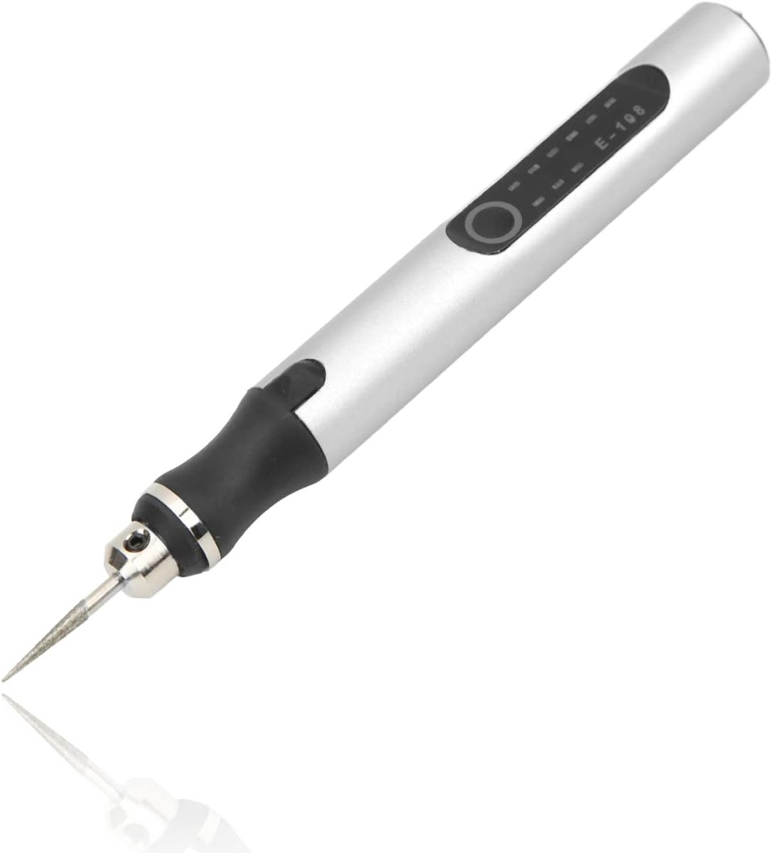 SnelShoppen - Draadloze Graveerpen, Oplaadbare Graveermachine 8W, 3 Snelheden, 300mAh Accu, Voor DIY Metalen Graveerwerk, Hout, Steen, Plastic, RVS, V