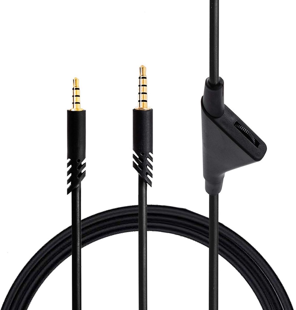 Audio kabel vervanging 2M - voor Astro A10 A30 A40 - met volumeregeling - optimale geluidskwaliteit - ShopVlot