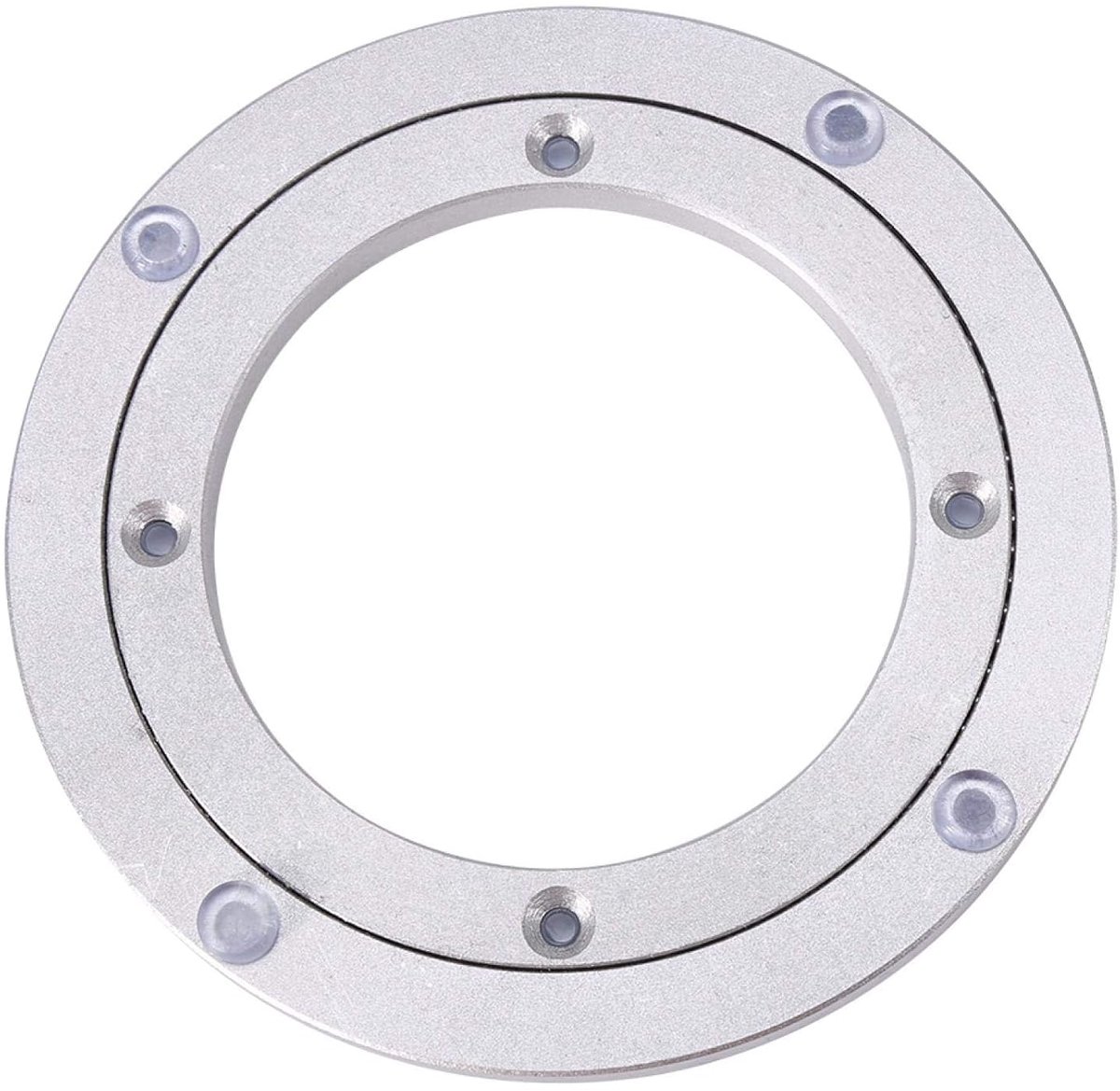 SnelShoppen - Zware Aluminium Legering Draaitafel, Rotating Bearing Plate, Rond Eettafel voor Restaurant, Taartdecoraties, TV Rack (8 (≈26.7cm) x H 8.