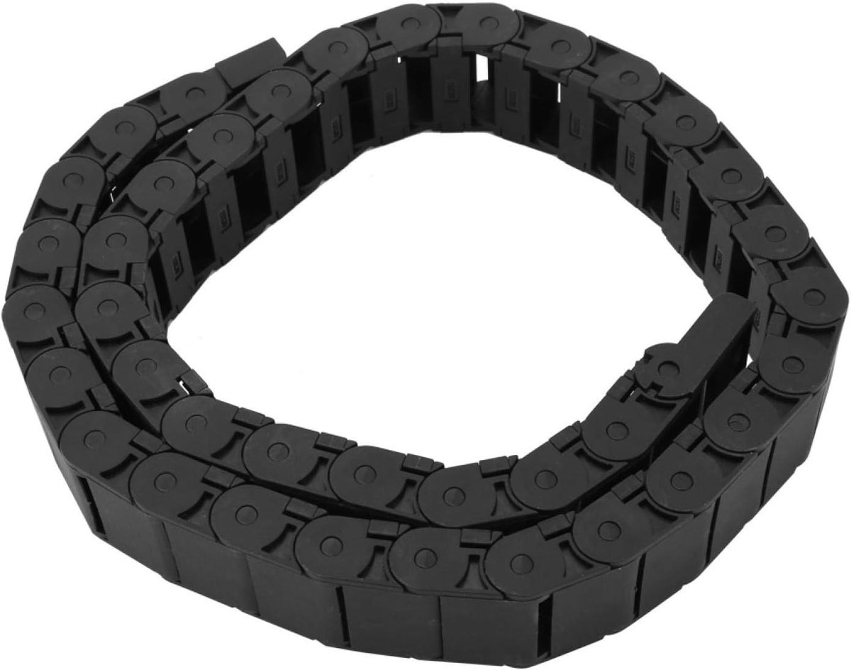 SnelShoppen - Drag Chain Nylon Trekketting 1m Kabelhouder voor 3D Printer CNC Mini Elektrische Machines Router Freesmachine - Slijtvaste Nylon Kabelge
