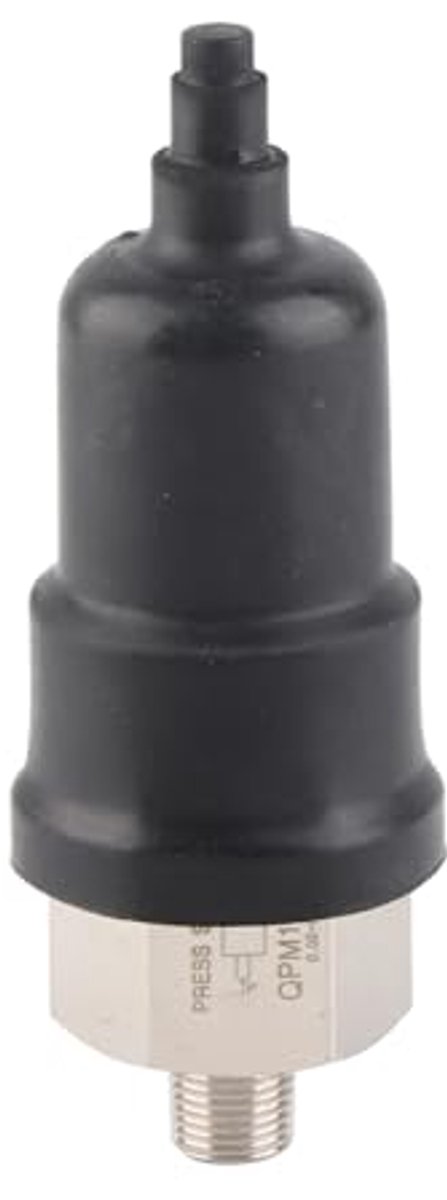SnelShoppen - Drukschakelaar G1/8 inch QPM11-NO Verstelbare Lucht Drukschakelaar AC220V 48VAC/DC met IP54 Bescherming, Voor Hoge Temperatuur en Veilig