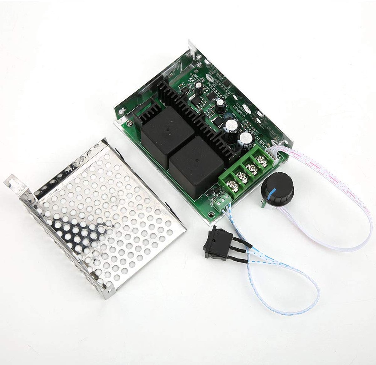 Motor Speed Controller-10V-50V 40A DC Motor Speed Controller Governor Reversing Direction Switch: - ShopVlot
