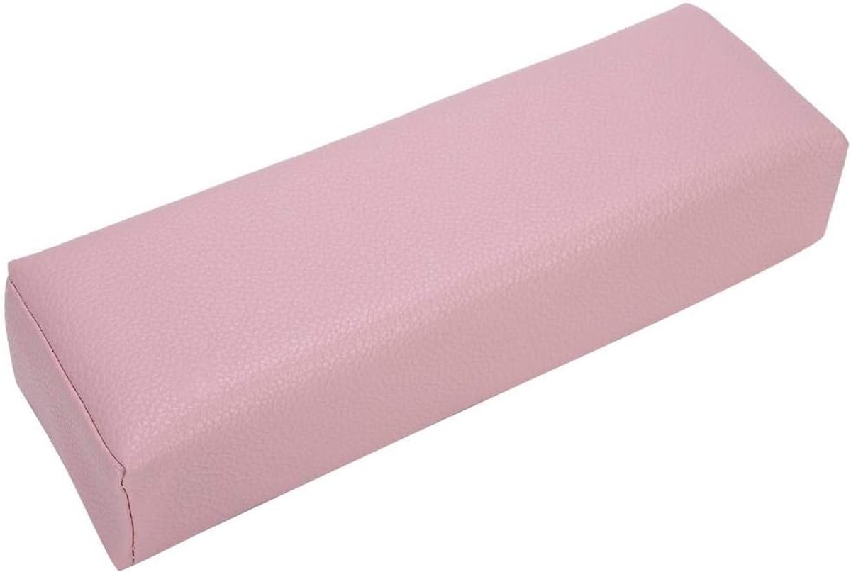 SnelShoppen - Herbruikbare Nagelaccessoires, Nageltafel Station Nagel Kussen Palm Rust Handsteun Kussen, Voor Thuis Nagelsalon (Roze)