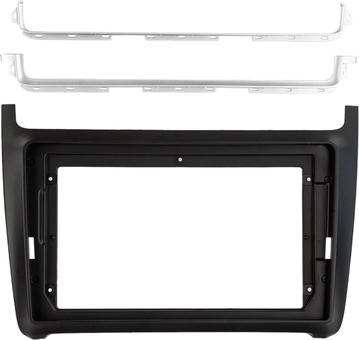 9" Paneel VW Polo (6R) 04/2014-07/2017 zwart