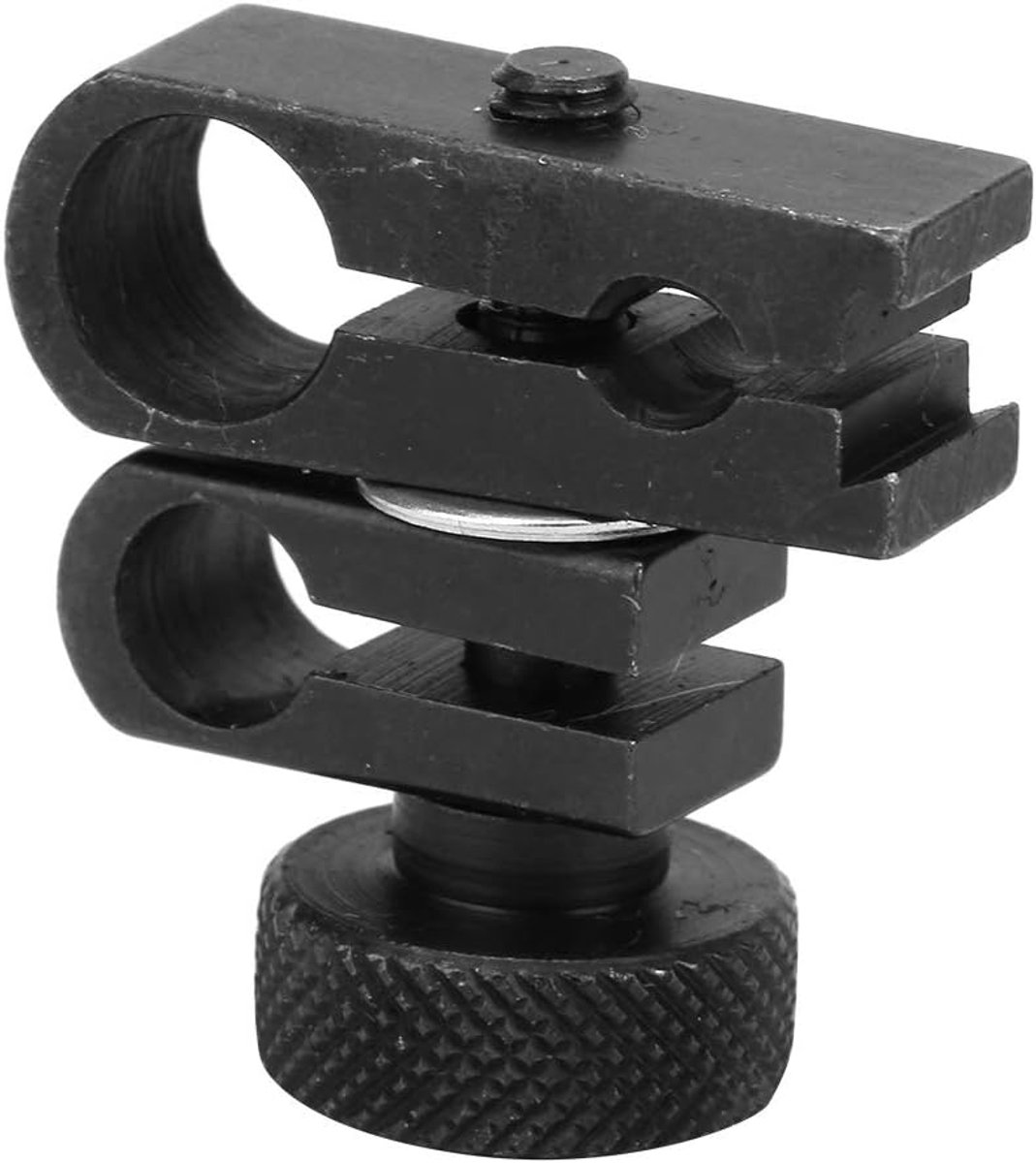 SnelShoppen - Dial Gauge Klem, Tungsten Staal Dovetail Klemmen voor 8MM, 6MM, 4MM Dial Gauge met Hoge Hardheid en Sterke Bevestiging