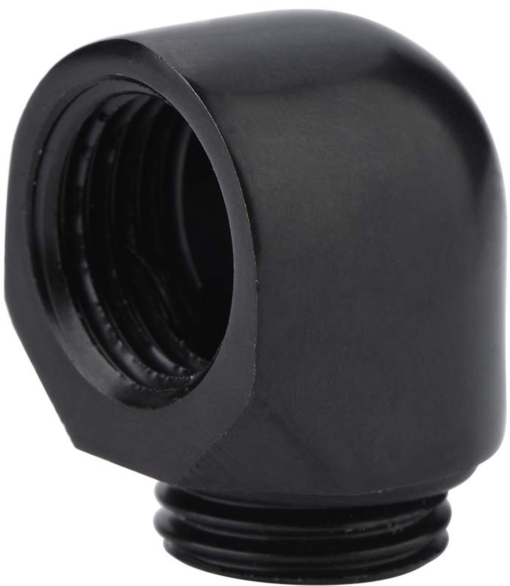 SnelShoppen - Waterkoeling Bochtconnector G1/4 Fitting, 90 Graden Elbow Connector, Twee-Touch Bevestiging, Ideaal voor PC Waterkoeling Assemblage, Pro